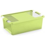 KETER Bi Box M s víkem 26l zelený – Zboží Dáma