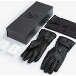 PS of Sweden PS of Sweden Rukavice jezdecké kožené s integrovaným vyhříváním černé – Zboží Dáma