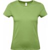 Dámská Trička B&C Základní tričko BC ve střední gramáži zelená pistáciová