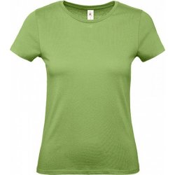 B&C Základní tričko BC ve střední gramáži zelená pistáciová
