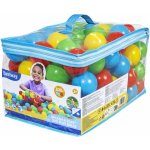 Bestway Plastové míčky 100 ks v průhledné tašce – Zboží Mobilmania