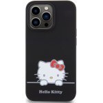 Hello Kitty Liquid Silicone Daydreaming Logo Apple iPhone 13 Pro, černé