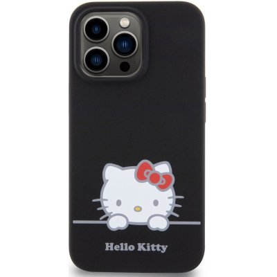 Hello Kitty Liquid Silicone Daydreaming Logo Apple iPhone 13 Pro, černé – Zbozi.Blesk.cz