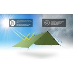 DD Hammocks Bivakovací plachta 300 x 300 cm Bancha zelená – Sleviste.cz