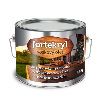 Fortekryl voskový olej 1,8 kg bezbarvý