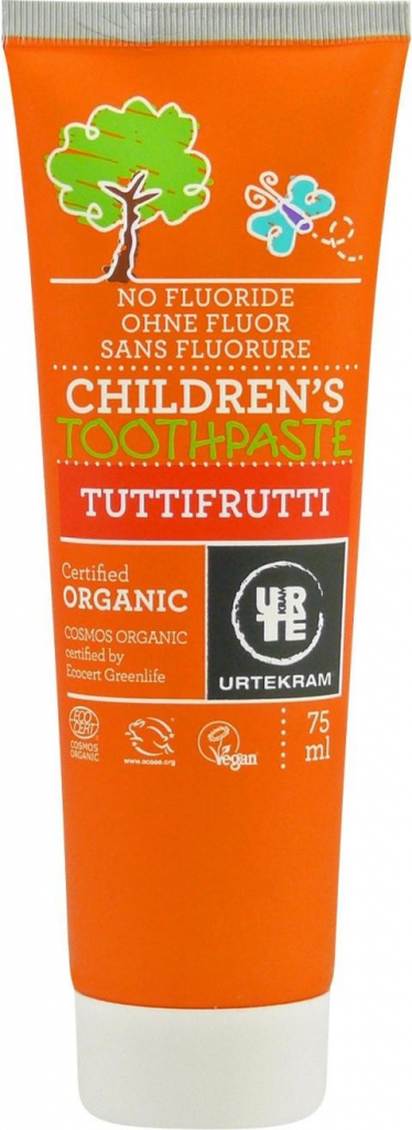 Urtekram Tutti Frutti zubní pasta 75 ml