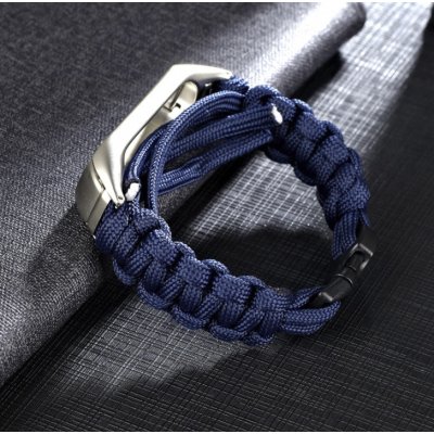 Xiaomi náhradní náramek pro Mi Band 3/4 - Paracord Navy Blue MBCZ-34PARNB – Zboží Živě
