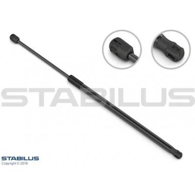 Pneumatická pružina, zavazadlový / nákladový prostor STABILUS 017706 – Sleviste.cz