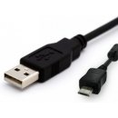 4World 07597 USB 2.0 AM-Micro BM 1.8m, černý