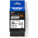 Brother TZ-S261/TZE-S261 Pro Tape černý tisk/bílý podklad 36 mm x 8 m originální páska – Zbozi.Blesk.cz