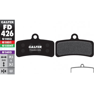 Galfer Bike Standard Brake Pad Shimano Saint, Zee – Zboží Mobilmania