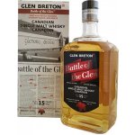 Glen Breton Battle of the Glen 15y 43% 0,7 l (karton) – Hledejceny.cz