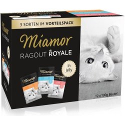 Miamor Cat Ragout Multi krůta & losos & te 3 x 4 x 100 g