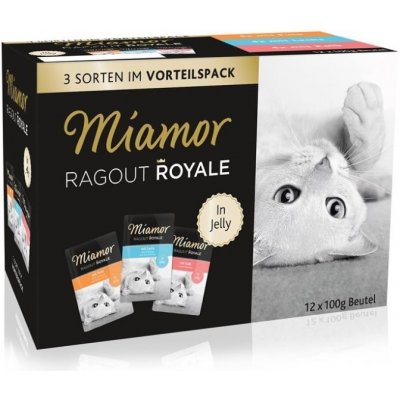 Miamor Cat Ragout Multi krůta & losos & te 3 x 4 x 100 g