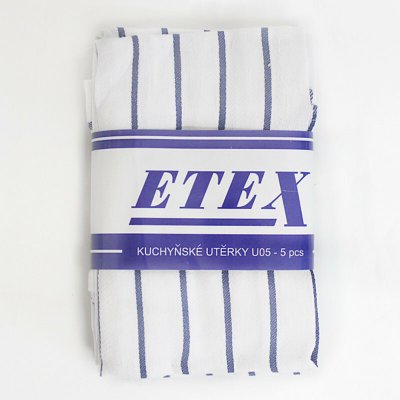 Etex Bavlněné utěrky Klasik U05-3 tmavě modrá 50 x 70 cm 5 ks – Zboží Dáma