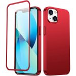Joyroom 360 Full Case zadní a přední kryt pro iPhone 13 + tvrzené sklo červený JR-BP927 red 6941237161574 – Zboží Živě