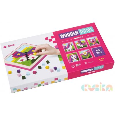 CUBIKA 14880 Pixel II kouzla dřevěná mozaika – Hledejceny.cz