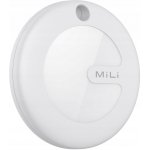 MiLi MiTag smart s koženou klíčenkou bílá MI-HD-P16-WH – Zboží Živě