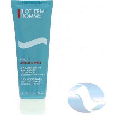 Biotherm Homme T-Pur Anti Oil & Wet čistící gel Purifying Cleanser 125 ml