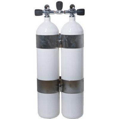 Vítkovice Cylinders Dvojče 2x8 L 300 Bar DIR skruže manifold – Zboží Dáma