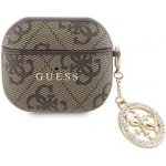 Guess 4G Script PC/PU Charm Pouzdro pro AirPods 3 GUA3P4E4CDW – Zboží Živě