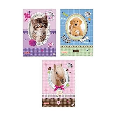 Herlitz Malířský blok A4 75 listů Pretty Pets – Zboží Dáma