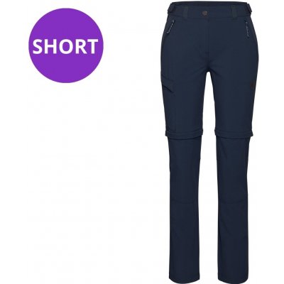 Mammut Runbold IV Zip Off Pants Women Short marine dámské kalhoty 2v1 – Zboží Dáma