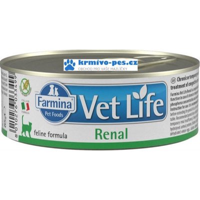 Vet Life Natural Feline Renal 85 g