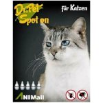 Dr. Pet spot-on pipety pro kočky 5 x 1 ml – Hledejceny.cz