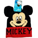 EplusM chlapecká čepice s bambulí "Mickey Mouse" černá – Zbozi.Blesk.cz