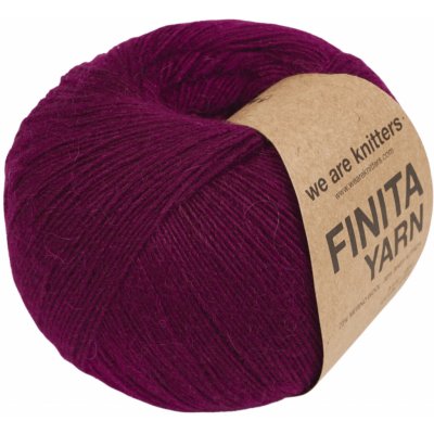 we are knitters Příze Finita Yarn – fialová Bordeaux