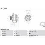 generátor BOSCH 0 986 041 850 | Zboží Auto