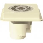 MTS Podlahová výpusť ABS, nerez SS316, beton - – Zboží Dáma