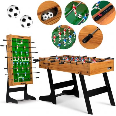 Neo-Sport Stolní fotbal 121 x 61 x 80 cm NS-803 dřevěný – Sleviste.cz