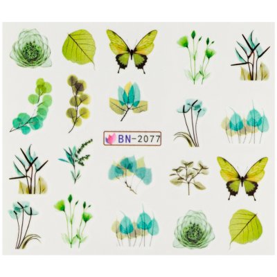 BIO nails Vodolepka BN 2077 motýl a listy – Hledejceny.cz