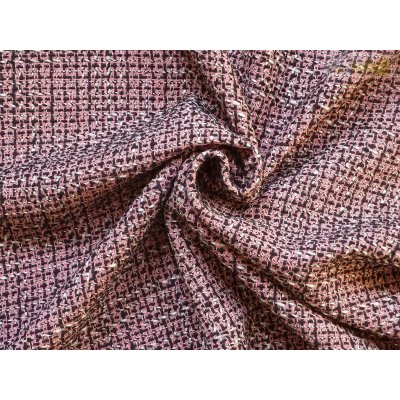 kabátovka bukle chanel 8812 růžová - 96%Acryl 4%Vlna od 239 Kč - Heureka.cz