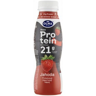 Olma Protein Skyr nápoj jahoda 320 g – Hledejceny.cz