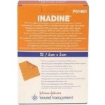 Inadine Neadherentní Krytí S Povidion Jodem 5 x 5 cm,25 ks v balení – Sleviste.cz