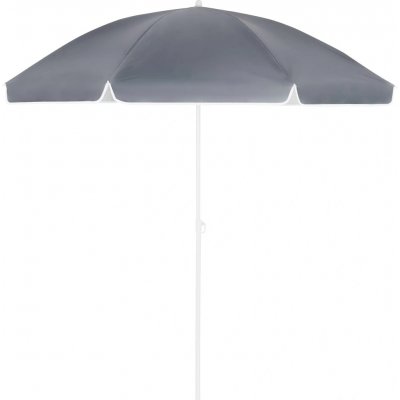 FurniGO Slunečník Crete 200 cm antracit – Hledejceny.cz