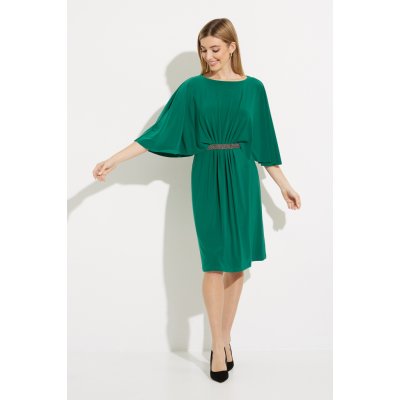 Joseph Ribkoff dámské společenské šaty 224257/3947 zelená – Zboží Mobilmania