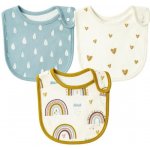 2ooya bavlněné unisex dětské bryndáčky 3 ks – Zboží Dáma