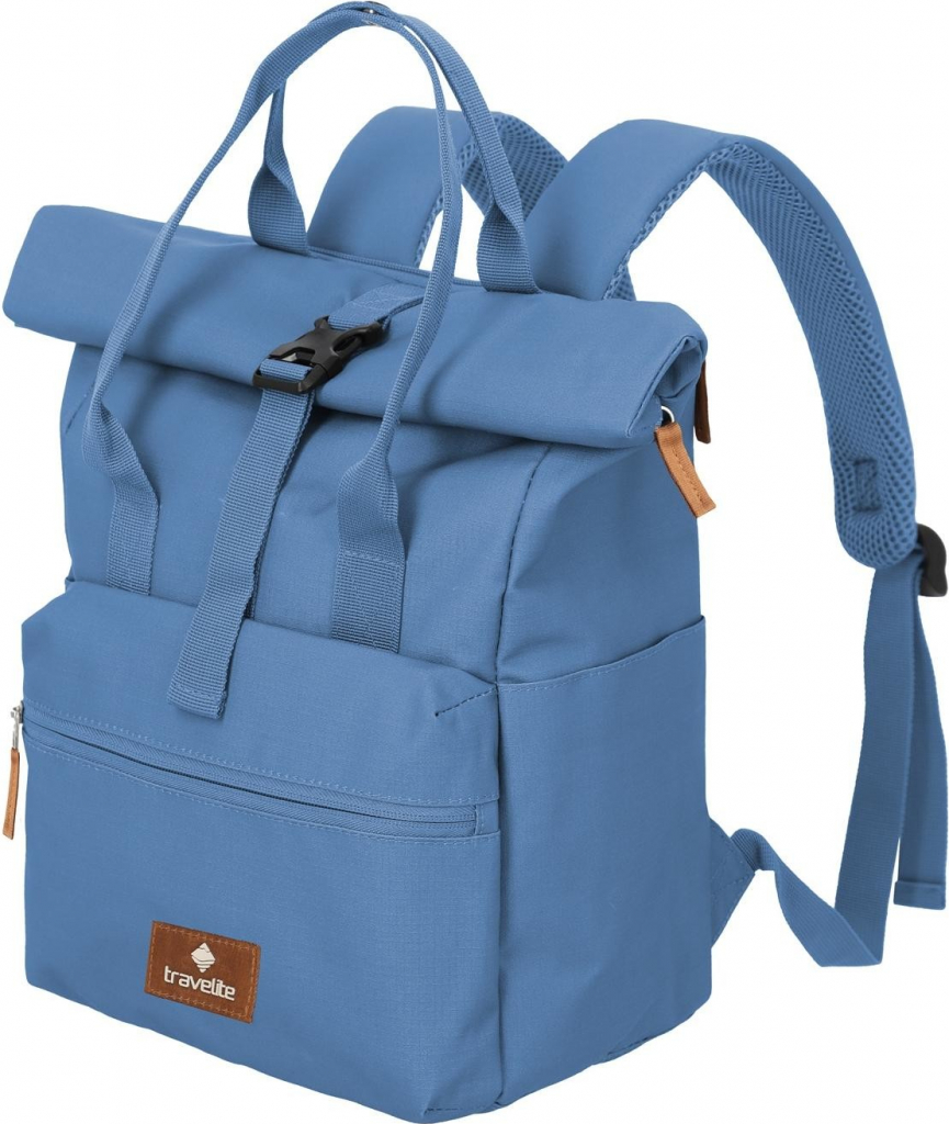 Travelite Basics Short Handle Roll-up Denim 14 l