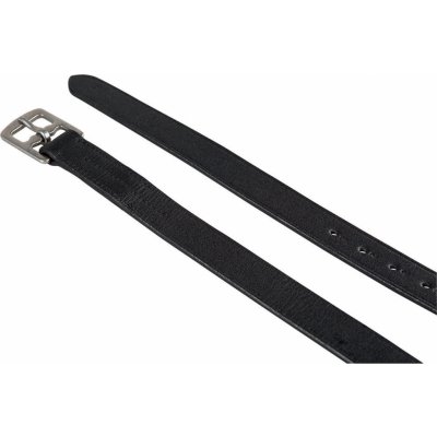 EQUESTRO Řemeny třmenové Chrome černé 125 cm – Zboží Dáma