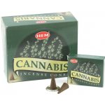 Hem Vonné kužely Cannabis 10 ks – Zboží Dáma