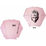Machine Gun Kelly mikina Face Sweatshirt Sleeve Print BP Pink – Sleviste.cz
