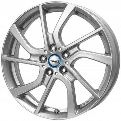 Brock B1 7,5x16 4x100 ET25 crystal silver – Sleviste.cz