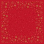 Dunisilk Ubrus 84x84cm STARGAZING RED 20 ks – Sleviste.cz