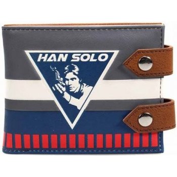 CurePink Peněženka Star Wars Hvězdné Války Han Solo [WALBSW03