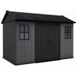 Keter Newton Plus Wide 11 x 7,5 šedý s podlahou – Zboží Dáma