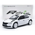 FOX18 Škoda Fabia Rally2 EVO Plain Body 1:18 – Zboží Dáma